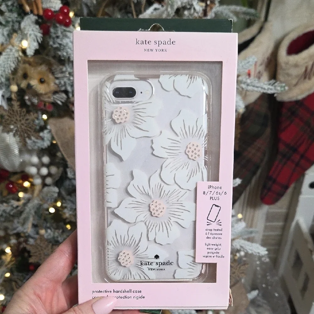 Kate Spade Cream Floral iPhone Case